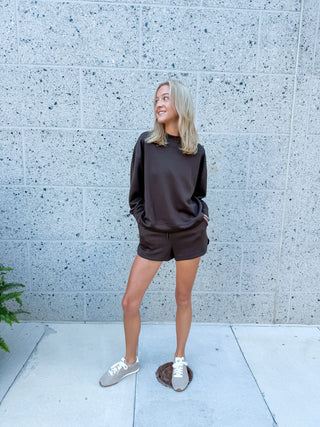 The Lila Mock Neck Set
