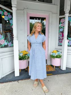 Sarah Midi Shirt Dress