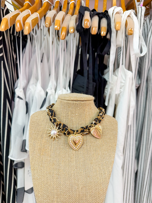 Scarf Charm Necklaces - Multiple Styles