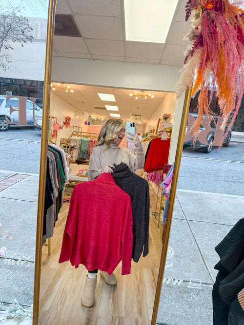 $25 Turtleneck Doorbuster Sweater