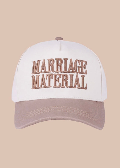 Marriage Material Hat
