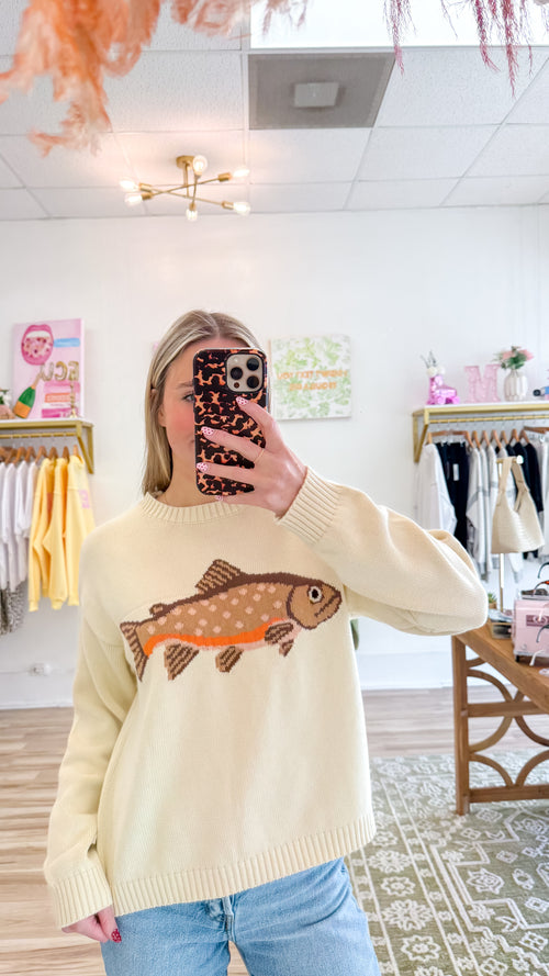 Gone Fishing Sweater