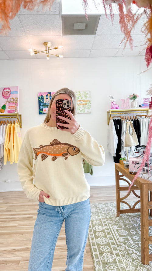 Gone Fishing Sweater