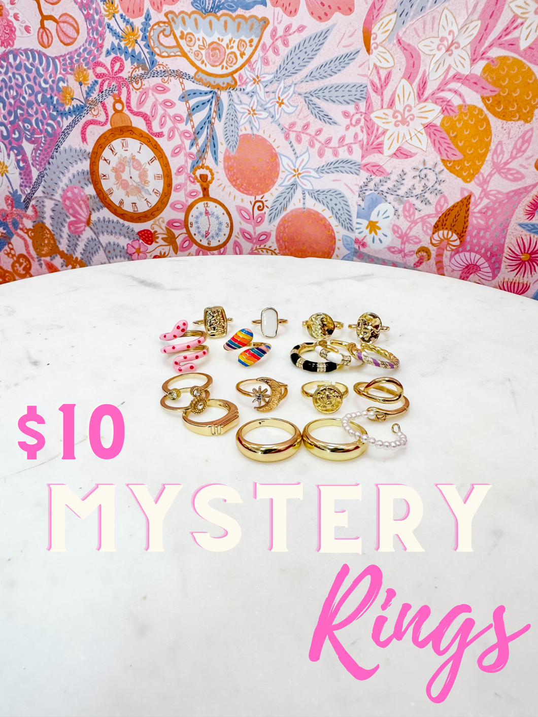 $10 Mystery ￼Ring Bag