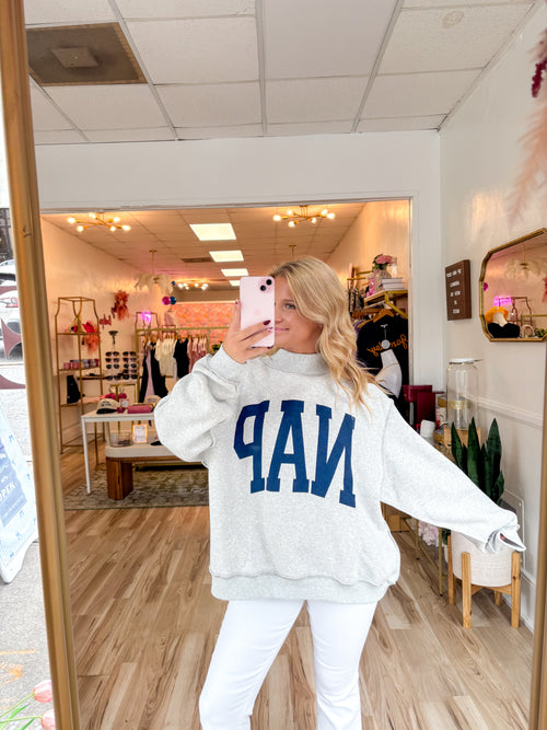 Nap/Yap Reversible Mockneck