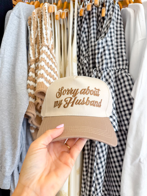 Sorry About My Husband Hat