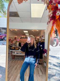 Hailey Quarter-Zip Sweater