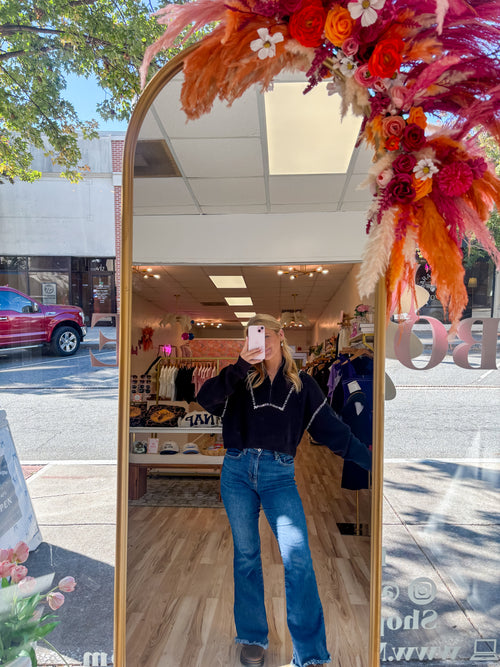 Hailey Quarter-Zip Sweater