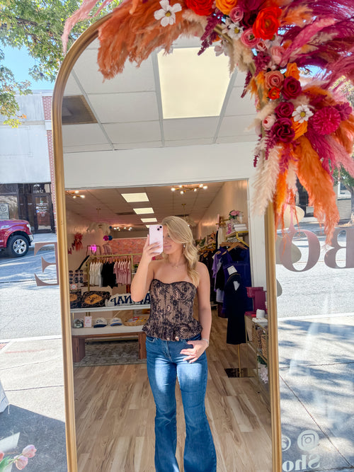 Skyla Lace Tube Top