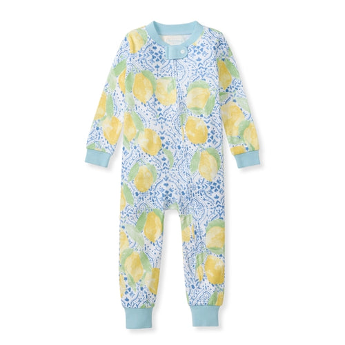 Lemon Tiles Footless Sleeper