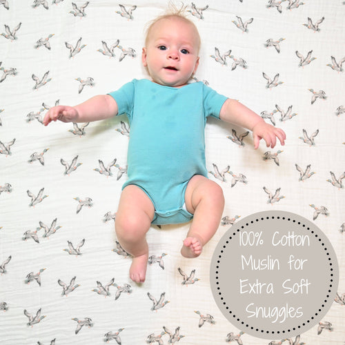 Quackin'up Swaddle Blanket