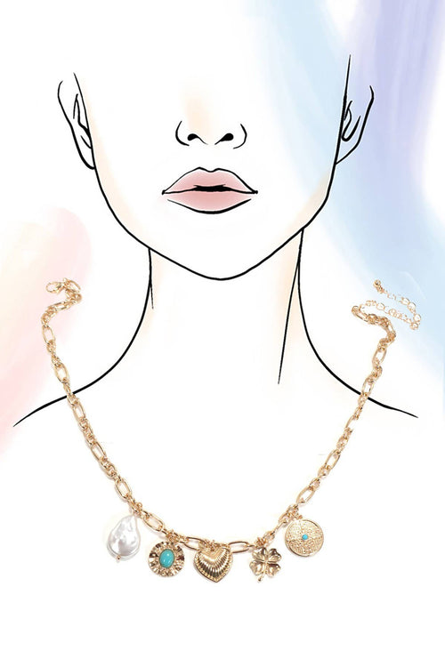 Clover Charm Necklace
