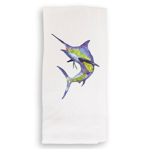 Blue Marlin Dish Towel