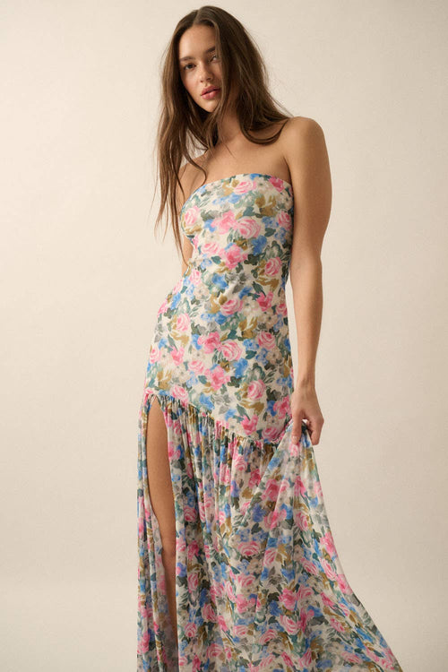 Sarah Maxi Dress in Pink