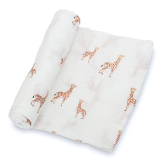 Giraffe Swaddle Blanket