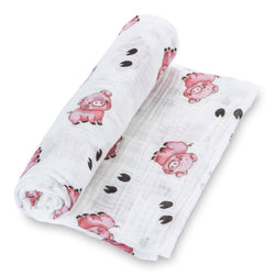 Oink Oink Swaddle Blanket