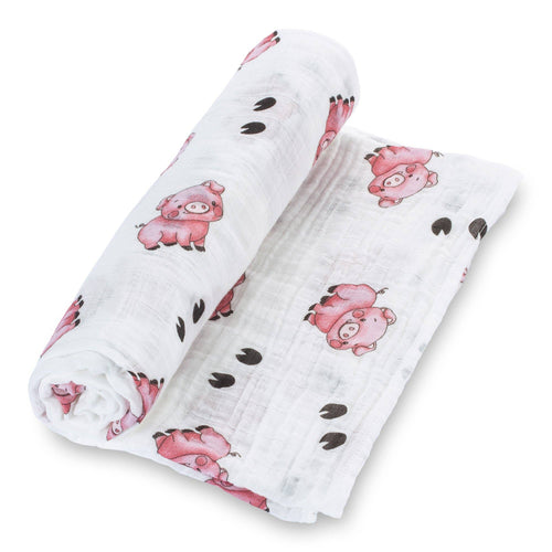 Oink Oink Swaddle Blanket