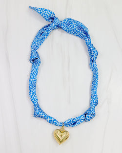 Annie Scarf Charm Necklace