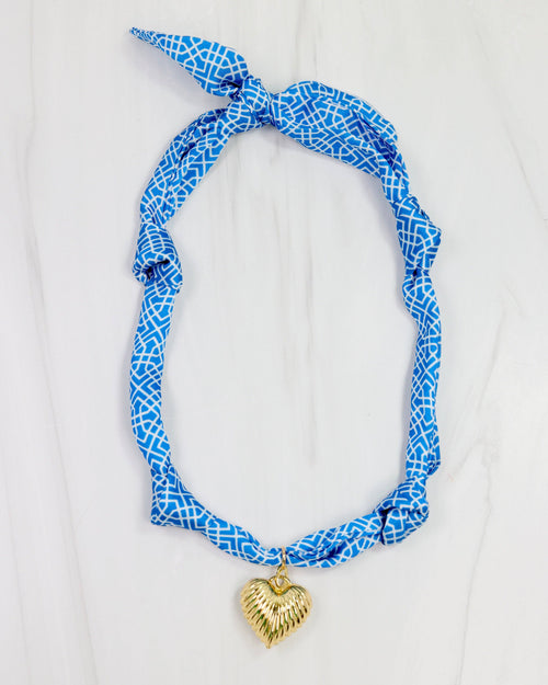 Annie Scarf Charm Necklace