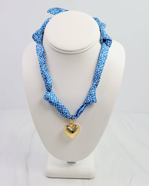 Annie Scarf Charm Necklace