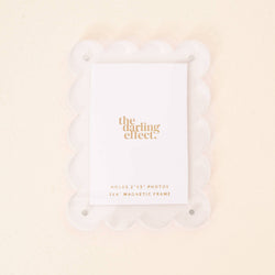 Mini Acrylic Picture Frame Magnet-Clear