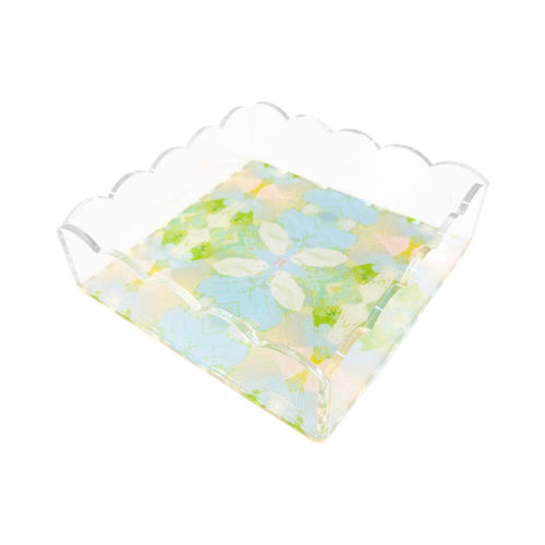 Elephant Falls Scalloped Tray Small - Laura Park