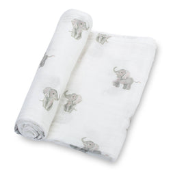 Elephant Swaddle Blanket