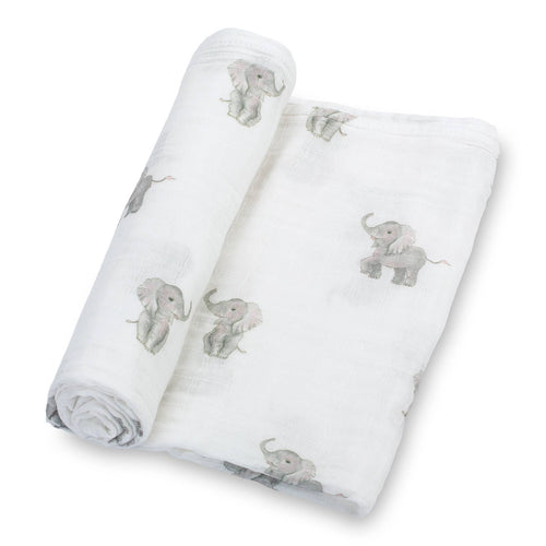Elephant Swaddle Blanket